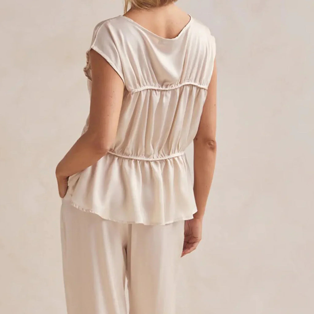 Dashi | Peplum Top