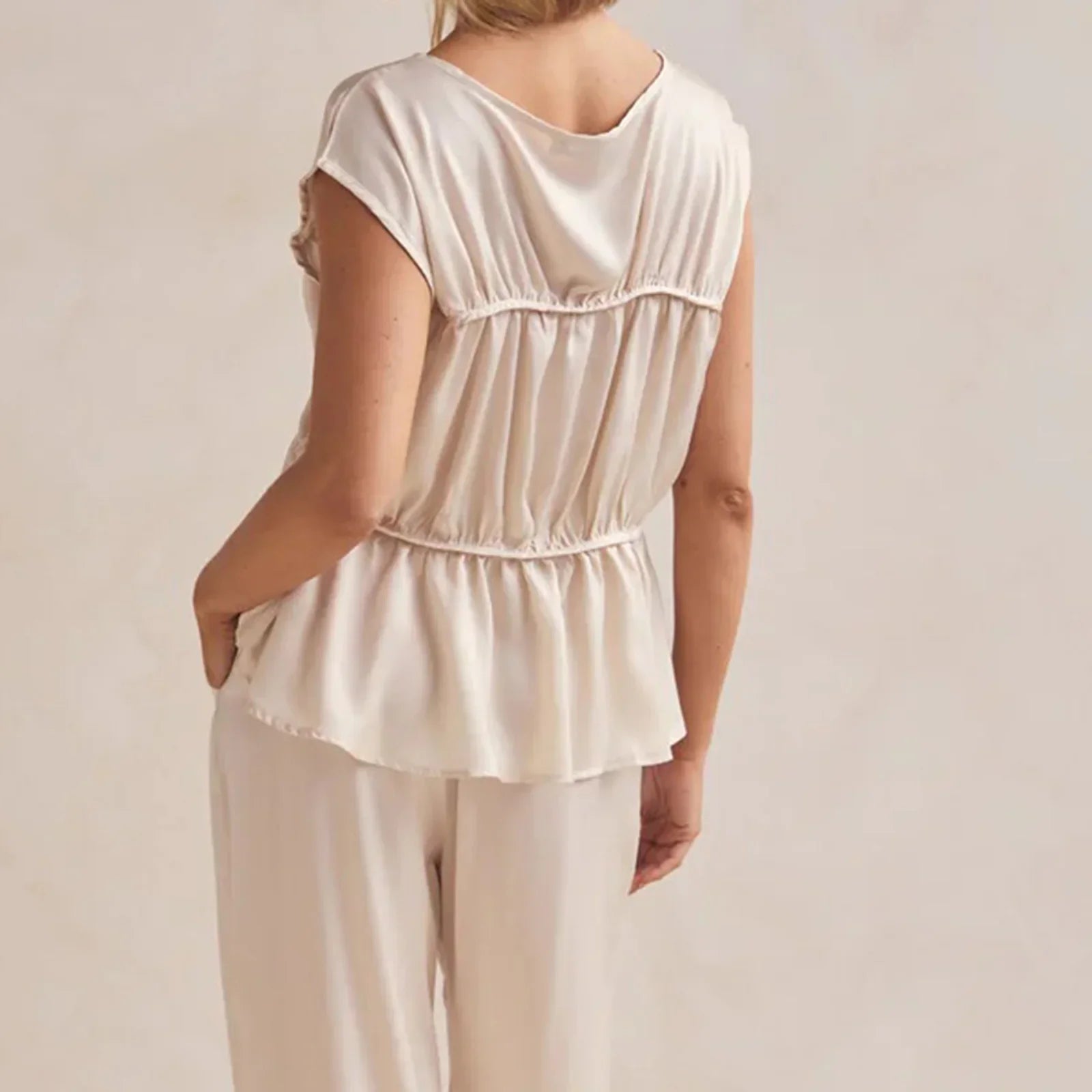 Dashi | Peplum Top