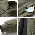 Udo Men's Fleece-Lined Corduroy Jacket by Vera Noir – image 7