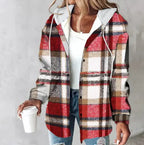 HIGHLAND | PLAID HOODED COAT
