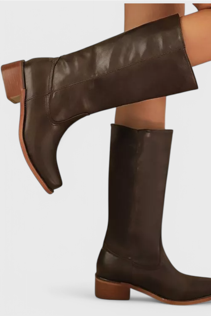 Paisley | Classic Knee-High Heeled Boots