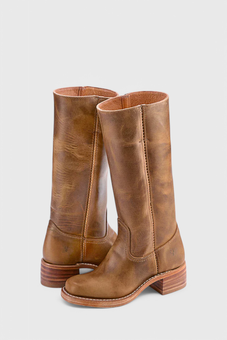 Paisley | Classic Knee-High Heeled Boots