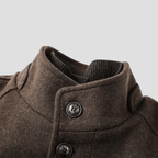 Charles | Men's Quilted Stand Collar Coat