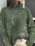 Aimélie Turtleneck Sweater – front view