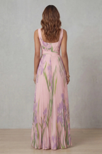 Vivienna Pleated Maxi Dress 3