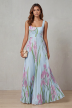 Vivienna Pleated Maxi Dress 5