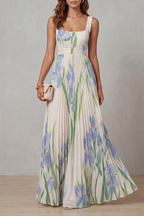 Vivienna Pleated Maxi Dress 6