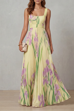 Vivienna Pleated Maxi Dress 8