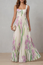 Vivienna Pleated Maxi Dress 9