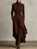 Sophia Elegant Maxi Dress – detail view