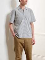 Yarrow Men's Shirt | Lightweight, Relaxed Fit, Short Sleeve, Bali Blue 1