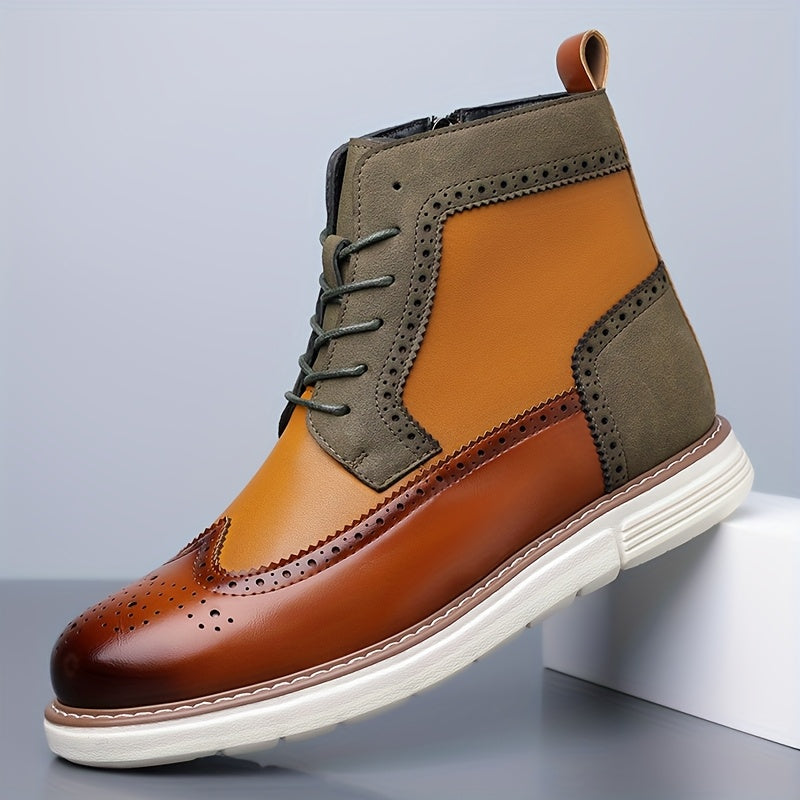Lawrence | Refined Wingtip Ankle Boots