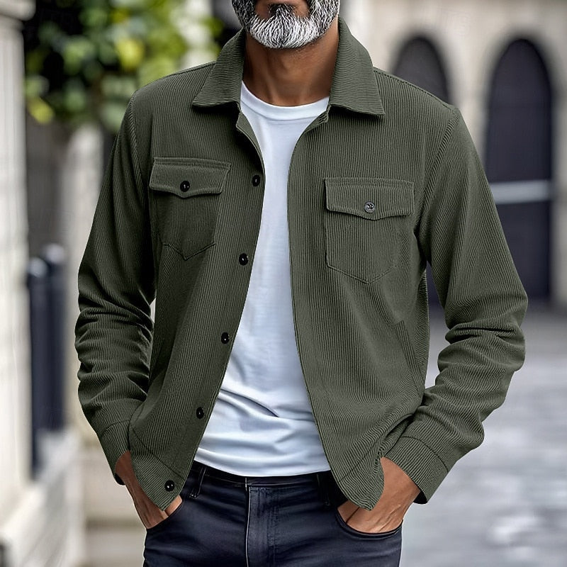 Maxwell | Ribbed Utility Jacket