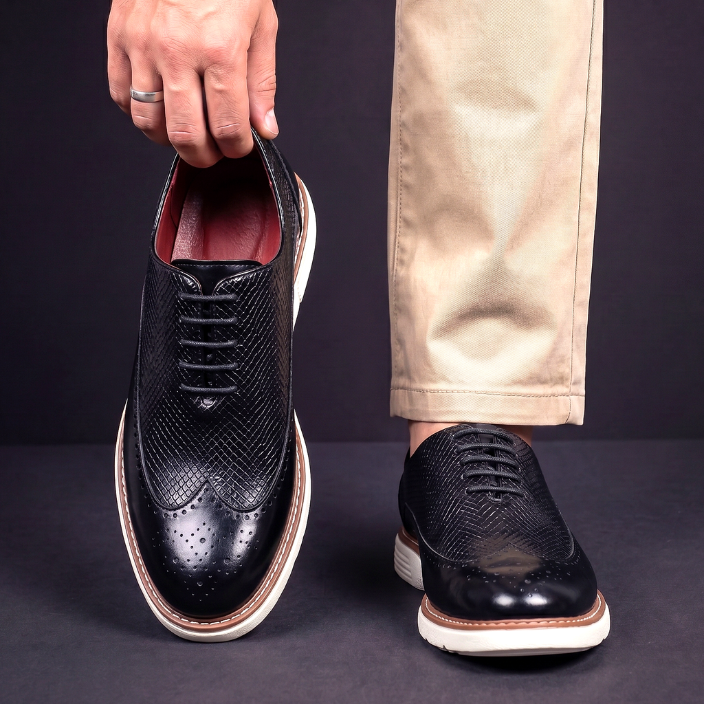 Hudson | Modern Wingtip Oxfords
