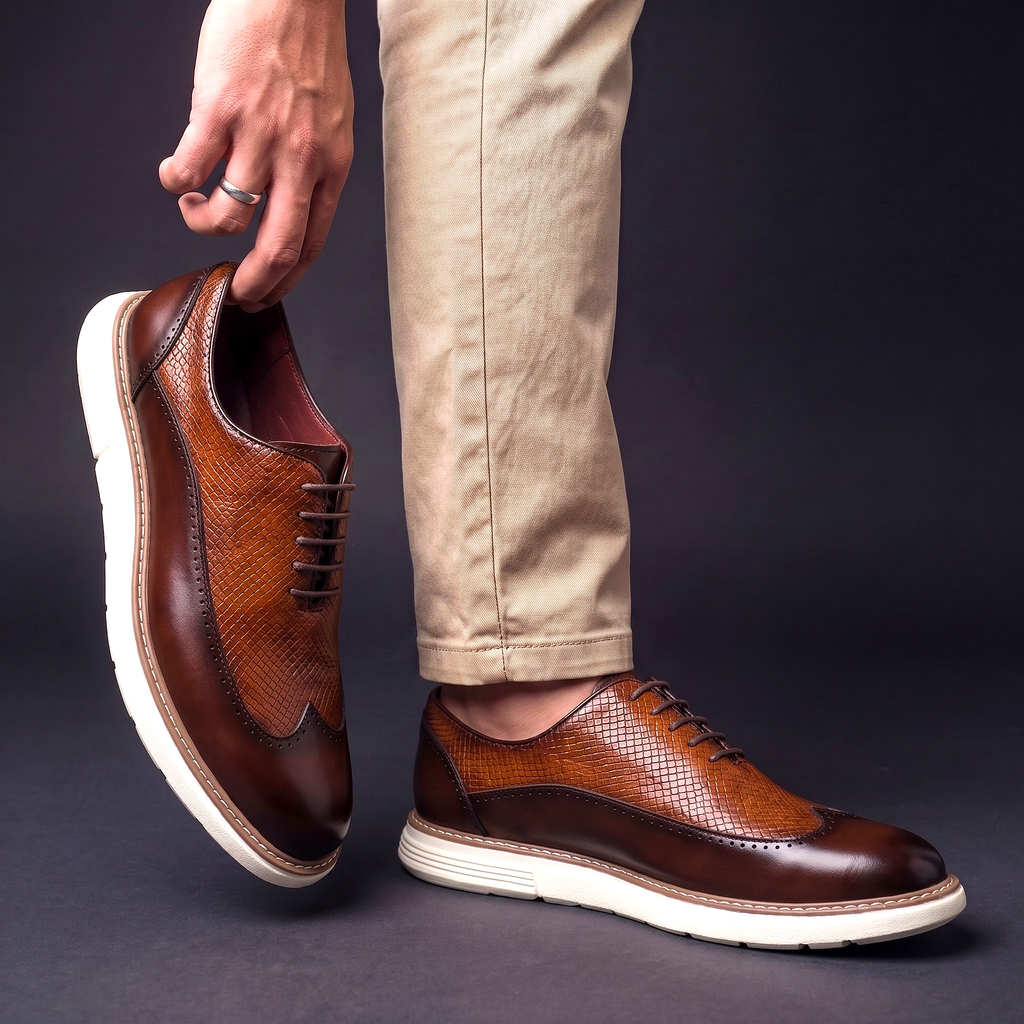 Hudson | Modern Wingtip Oxfords