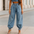 Jolein | Soho drape denims