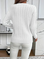 MARIELLE | CABLE SWEATER