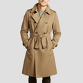 Benjamin Twill Cotton Trench Coat – front view