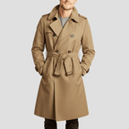 Benjamin Twill Cotton Trench Coat – front view