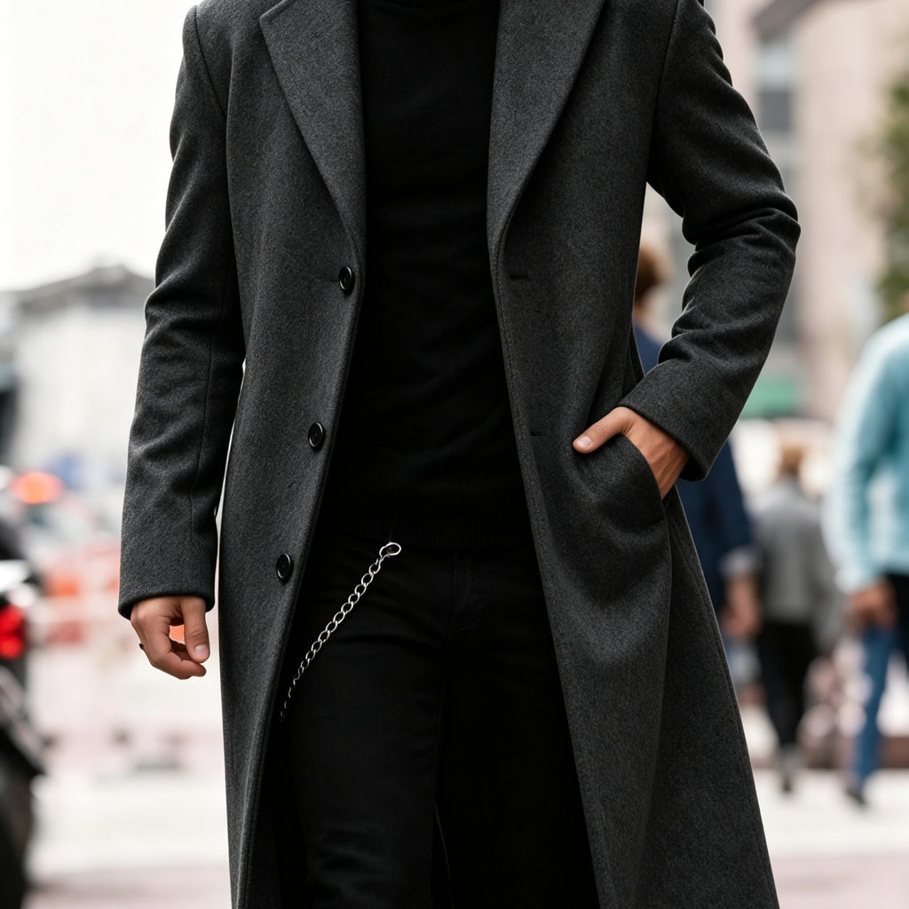 Chandler | Refined Long Trench Coat