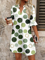 Adele | Playful Polka Dot Mini Dress