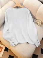 Verity | Ribbed V-Neck Sweater