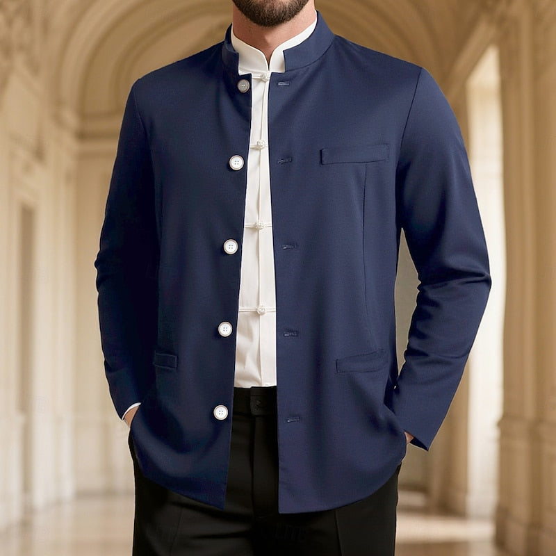 Alistair | Mandarin-Collar Jacket