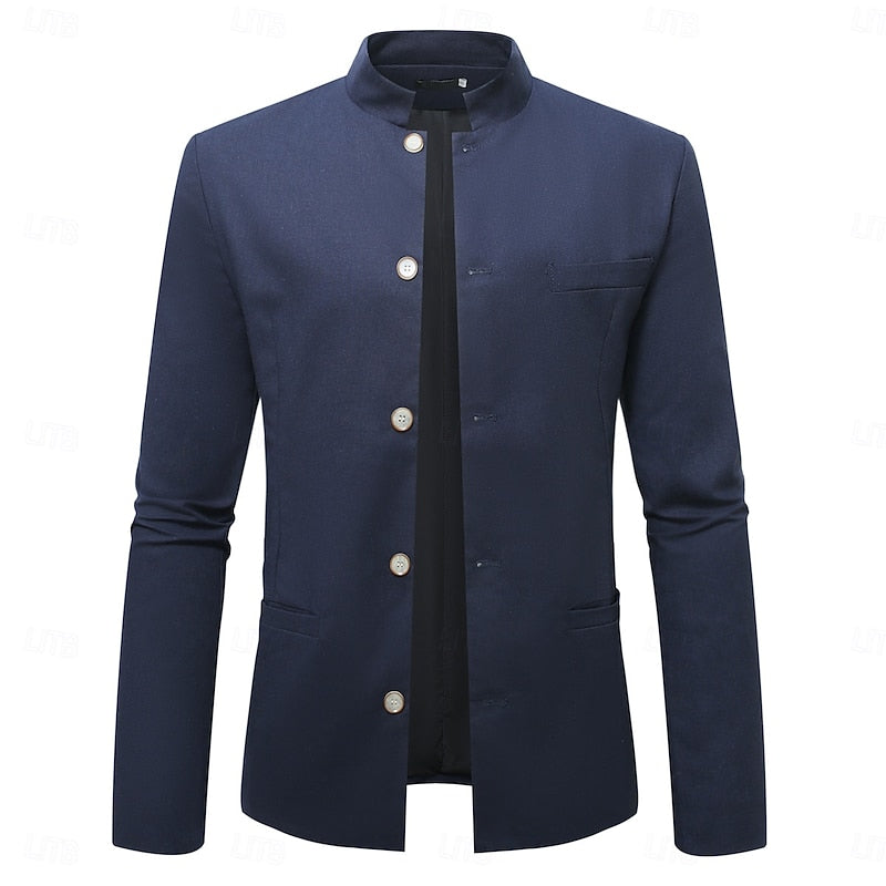 Alistair | Mandarin-Collar Jacket