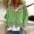 Esme | Nordic Patterned Cardigan