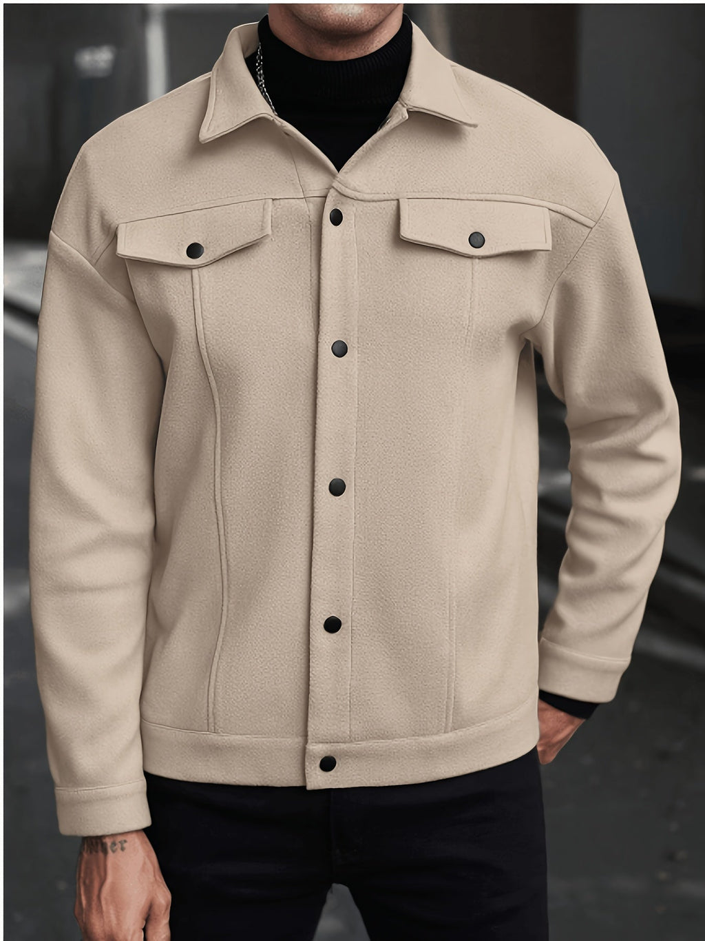 Hugh | Refined Utility Jacket