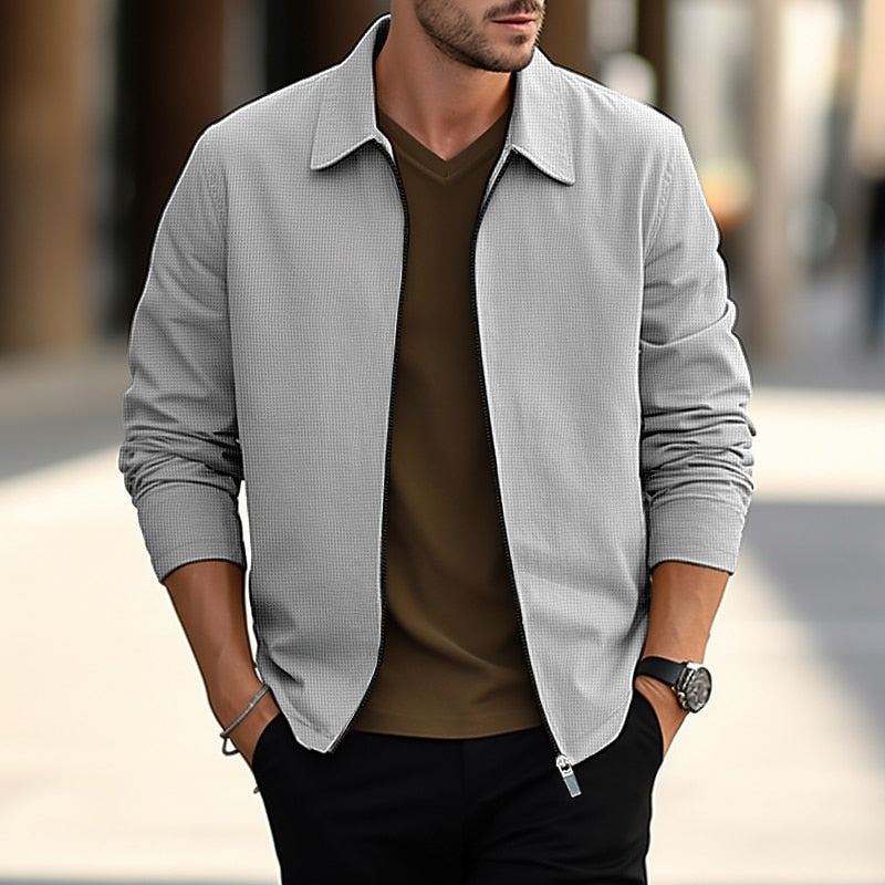 Blake | Lightweight Textured Overshirt