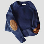 Sierra alpine knit sweater, blue