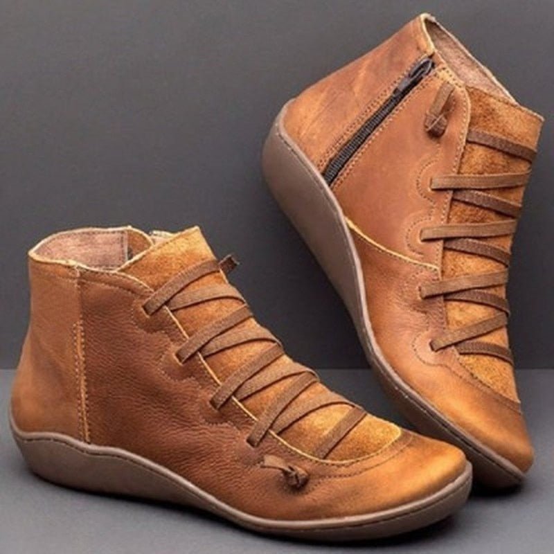 Garrett | Modern Zip-Up Ankle Boots