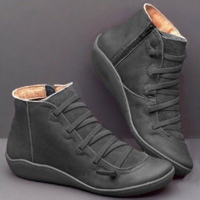 Garrett | Modern Zip-Up Ankle Boots
