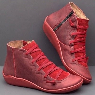 Garrett | Modern Zip-Up Ankle Boots
