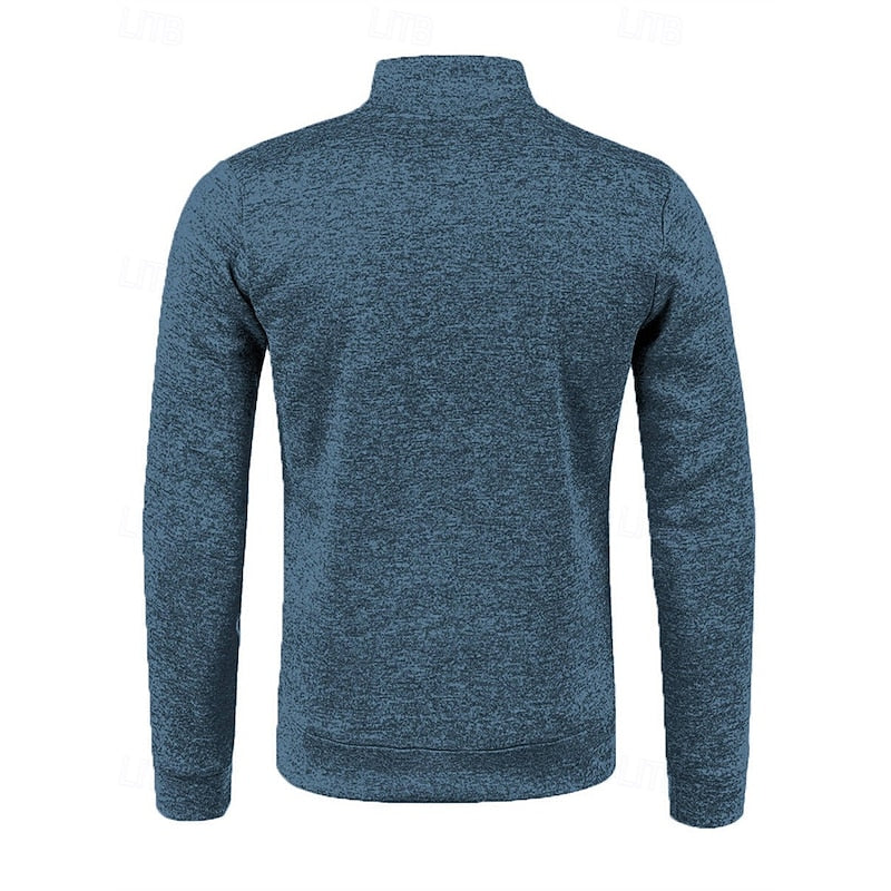 Caleb | Full-Zip Stand Collar Jacket