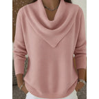Heather | Elegant Cowl-Neck Sweater