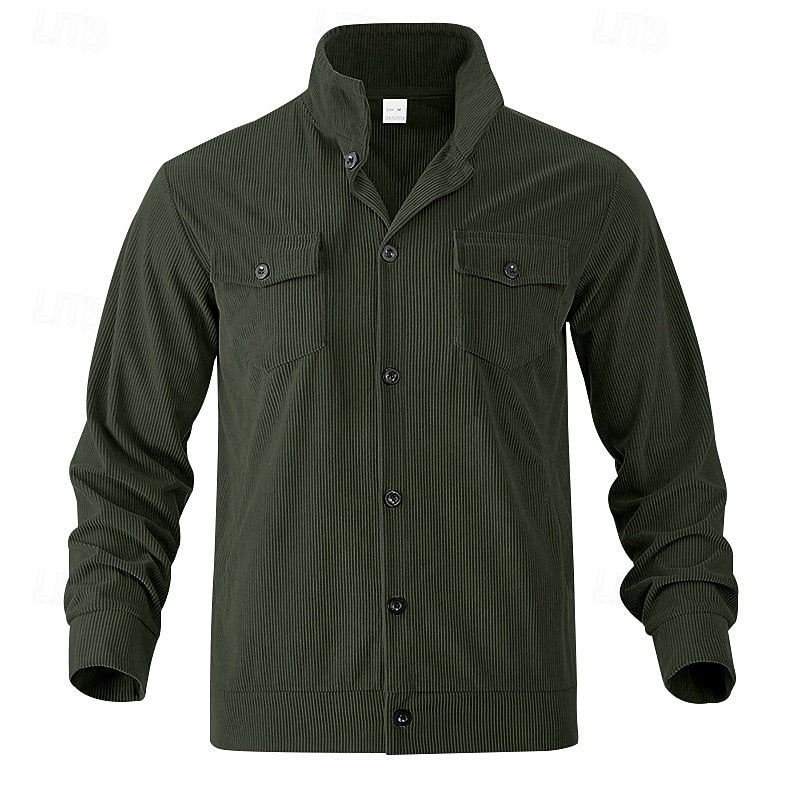 Maxwell | Ribbed Utility Jacket