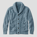 Noah | Knitted Jacquard Retro Casual Cardigan