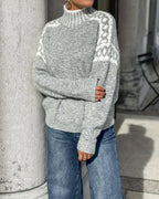 Aurelia | Cozy Patterned Sweater