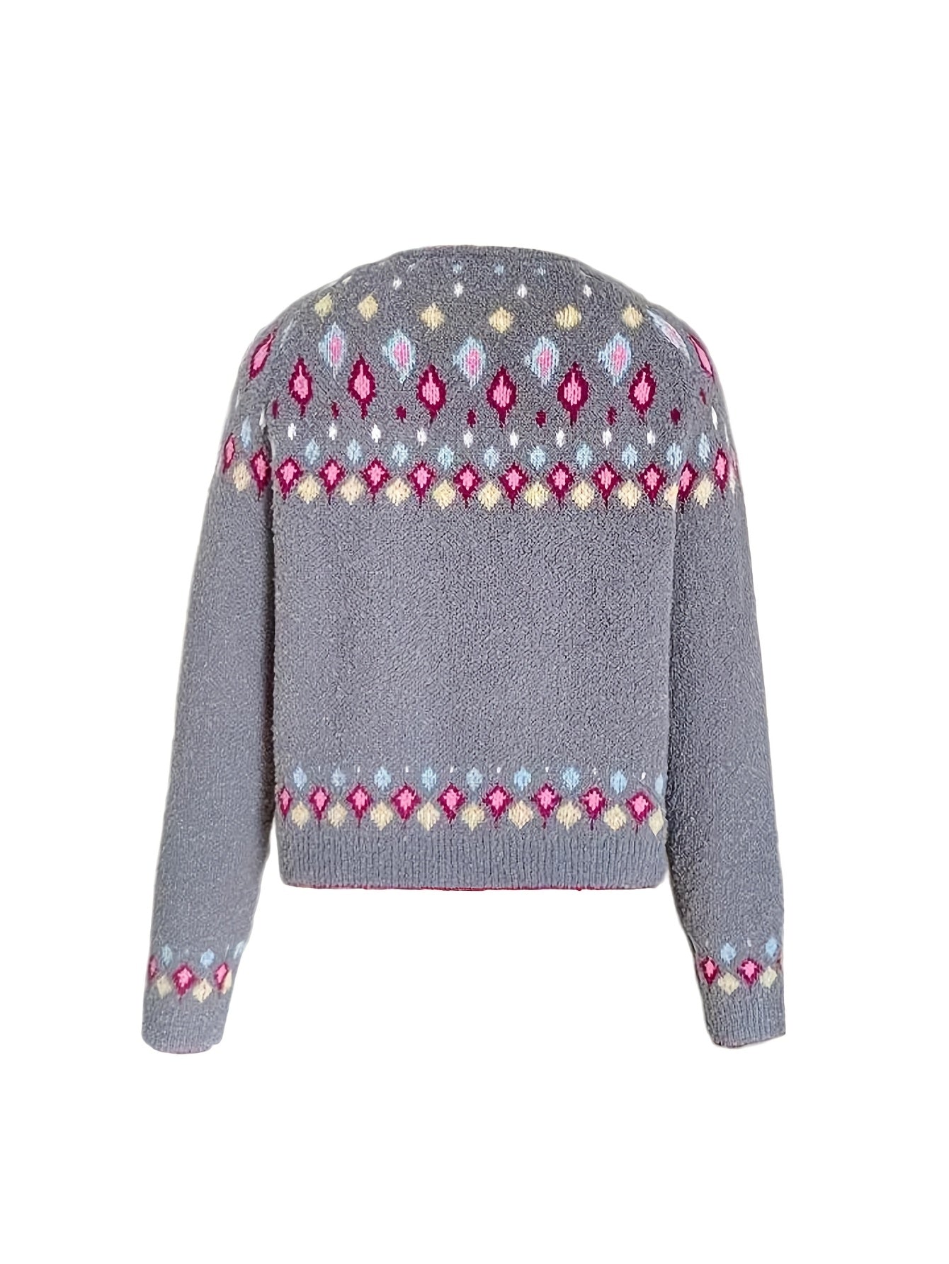 Esme | Nordic Patterned Cardigan