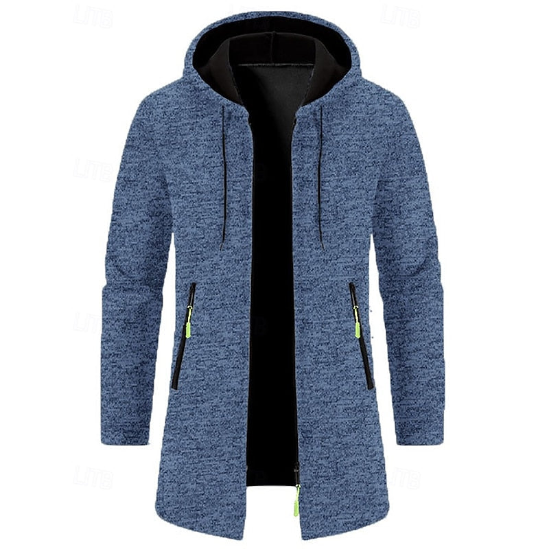 Vaughn | Hooded Longline Coat