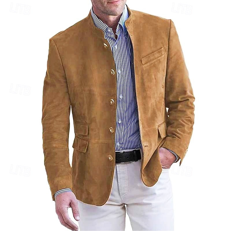 Vincent | Soft Stand-Collar Jacket