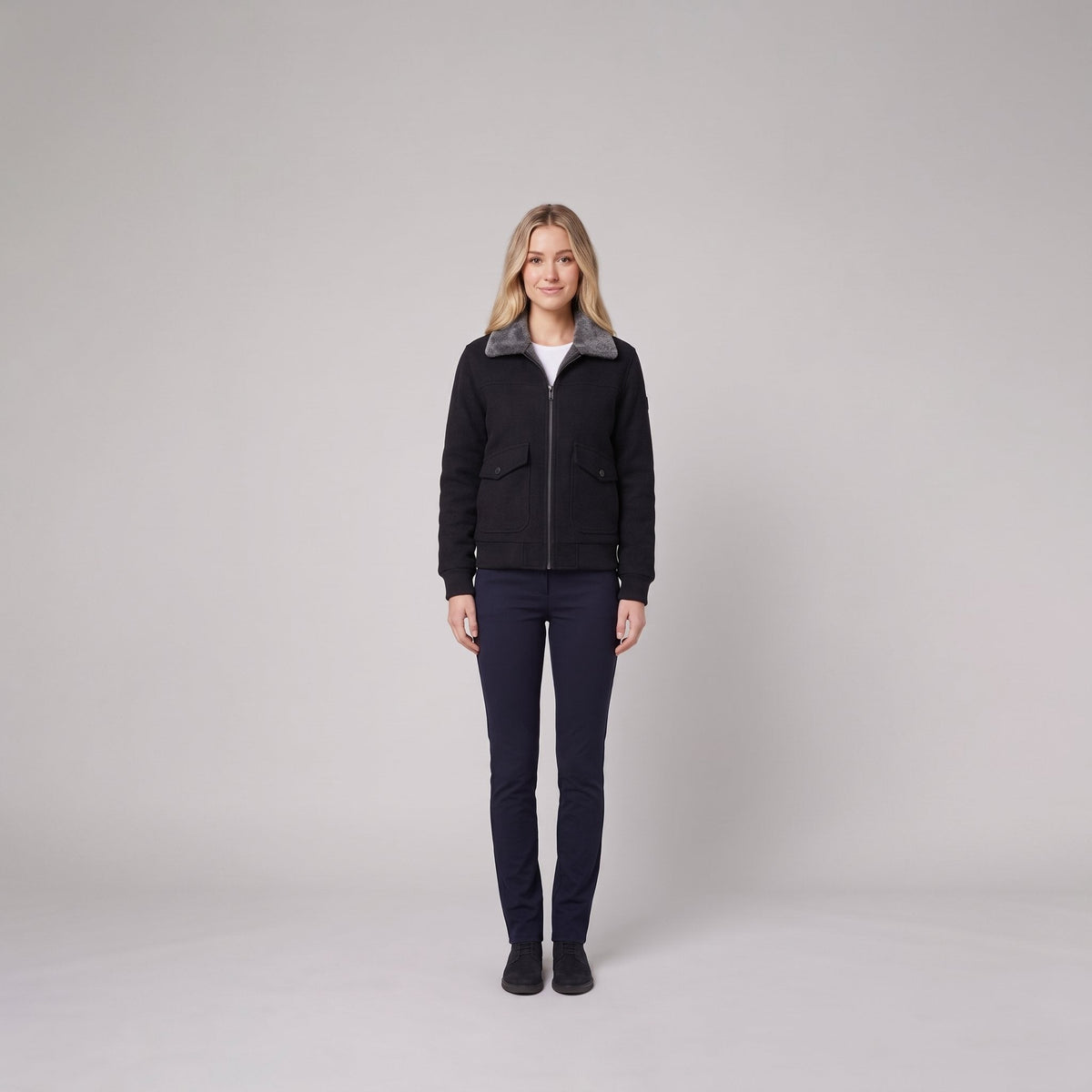 Women's Faux-Fur Lined Jacket – Soft, Warm