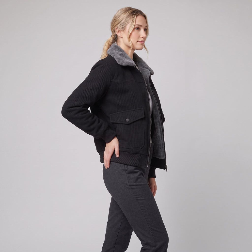 Women's Faux-Fur Lined Jacket – Soft, Warm