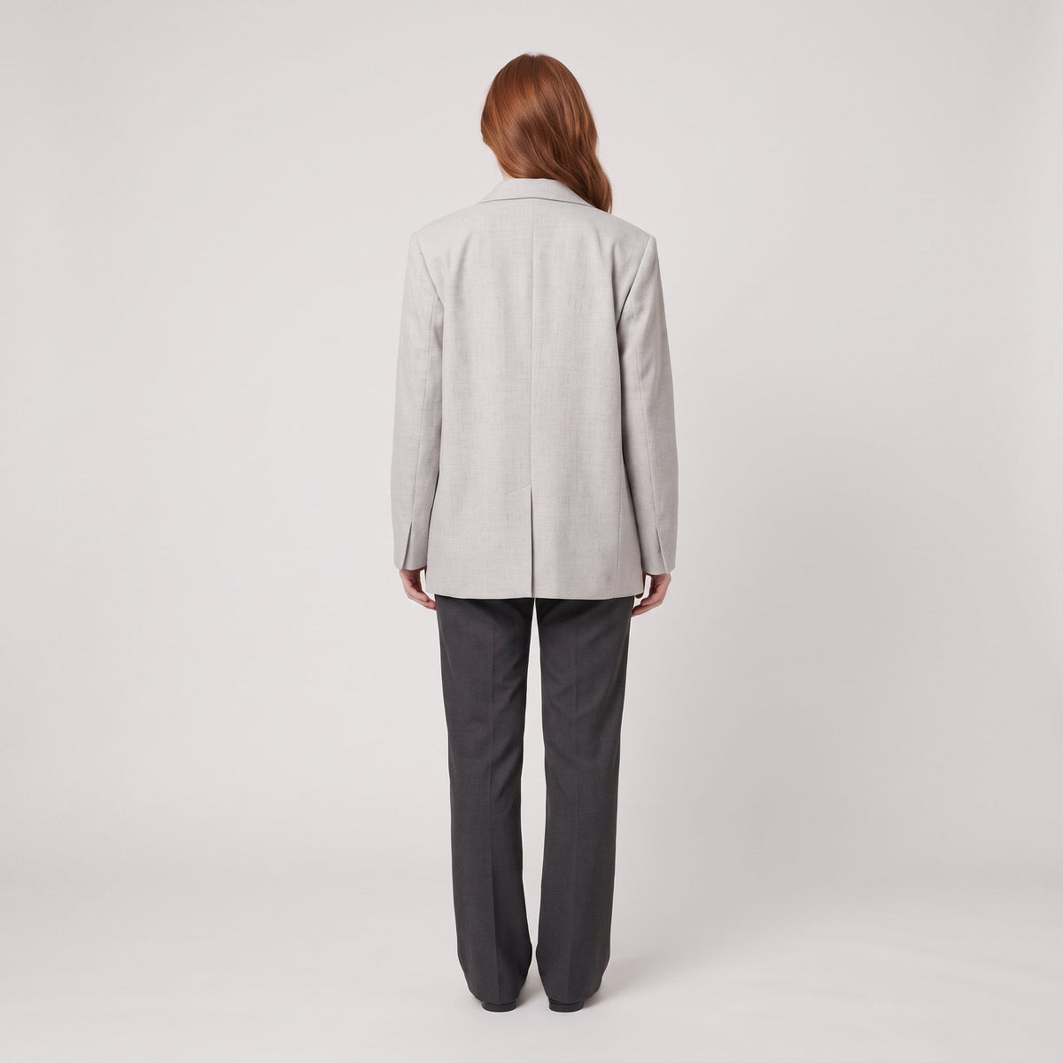 Women's Grey Blazer – Tailored Fit