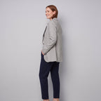 Women's Grey Blazer – Tailored Fit