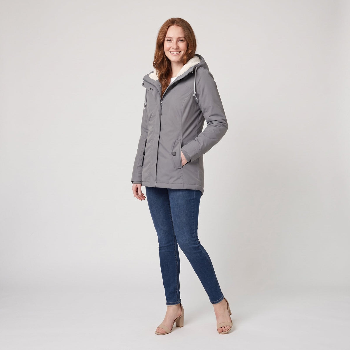 Women's Waterproof Jacket – Windproof, Hooded