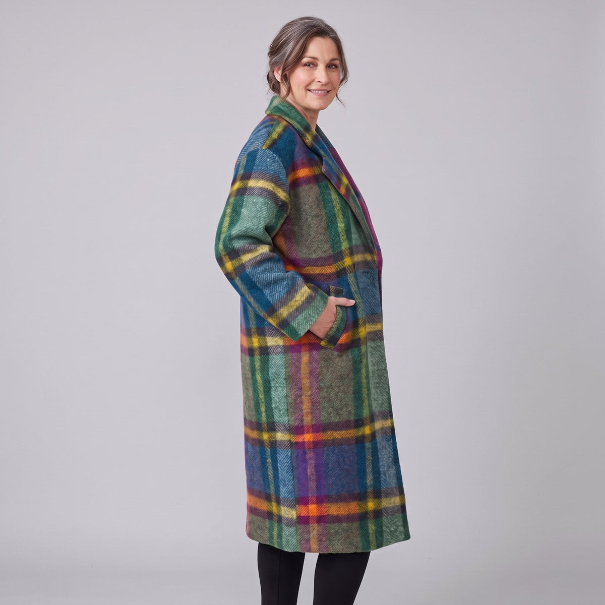 Women's Oversized Longline Coat – Warm Winter Coat