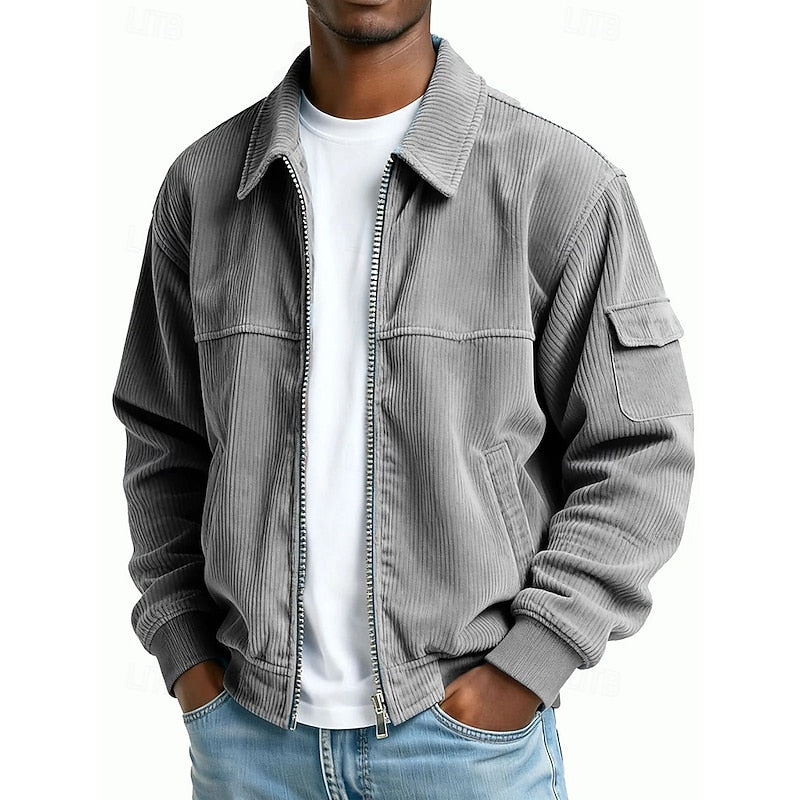 Jasper | Ribbed Textured Jacket